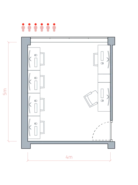 Large office Floor plan 2