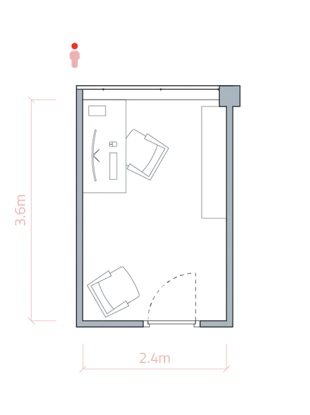 Small office Floor plan 1